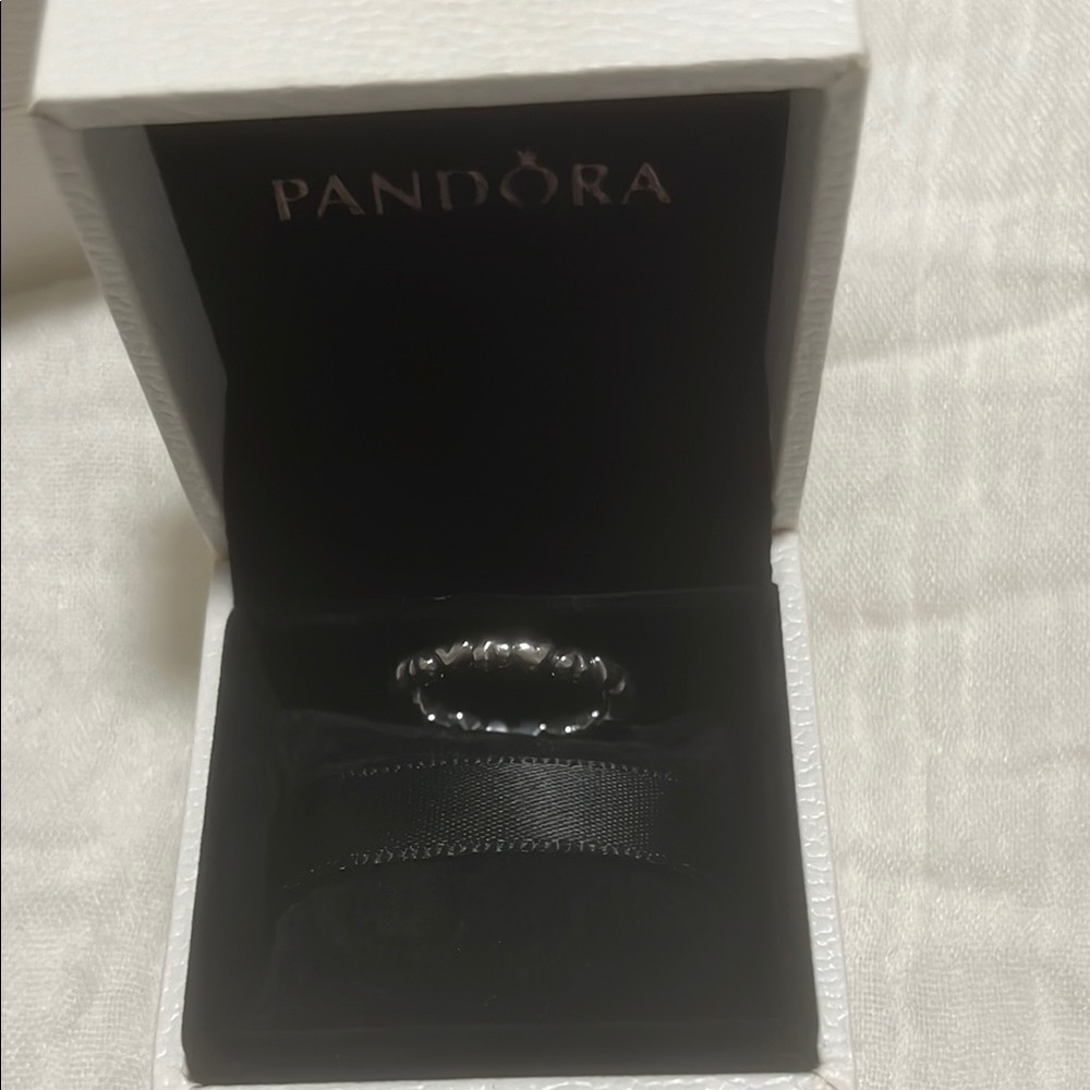 Pandora Silver Heart Ring